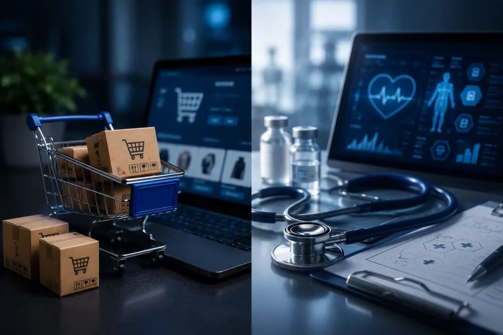 E-commerce and Healthcare digital marketing services